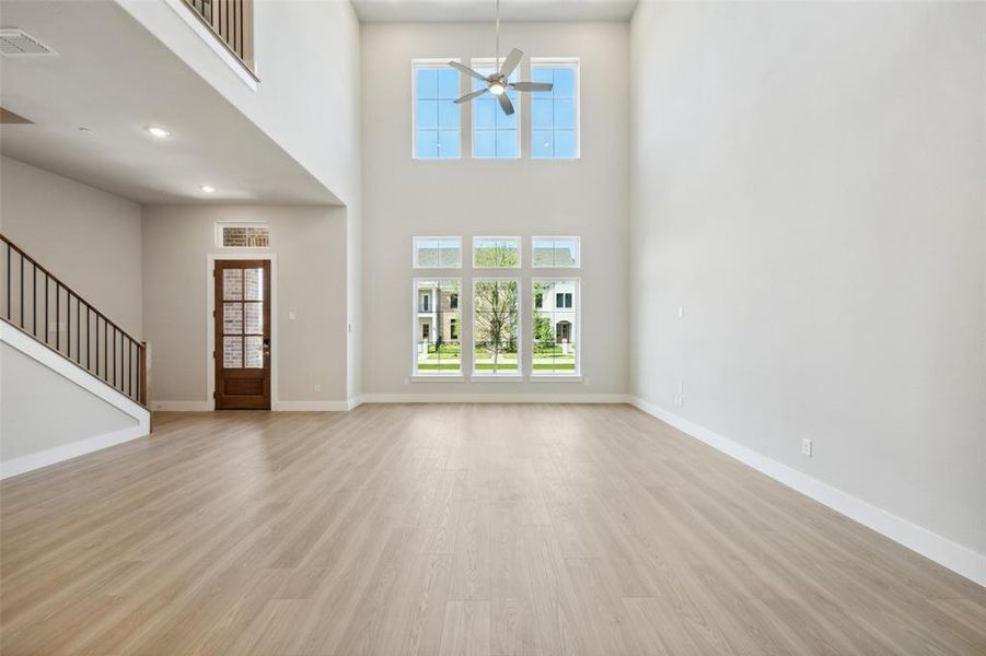 Breathtaking 2-Story Vaulted ceilings in Main Living