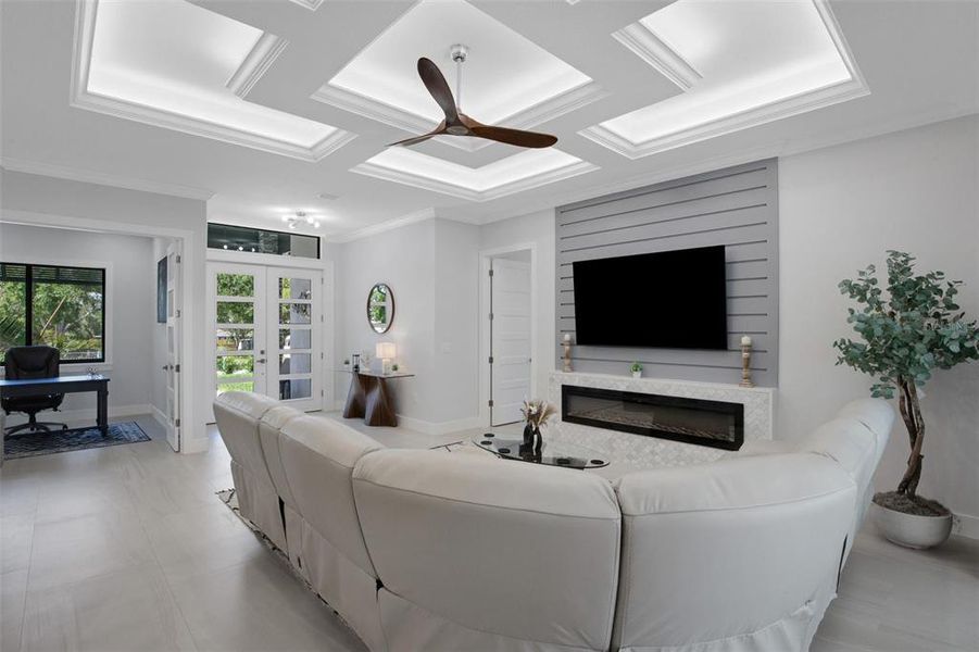 Furnished interior view inside a new home in , Nokomis (Image 31).