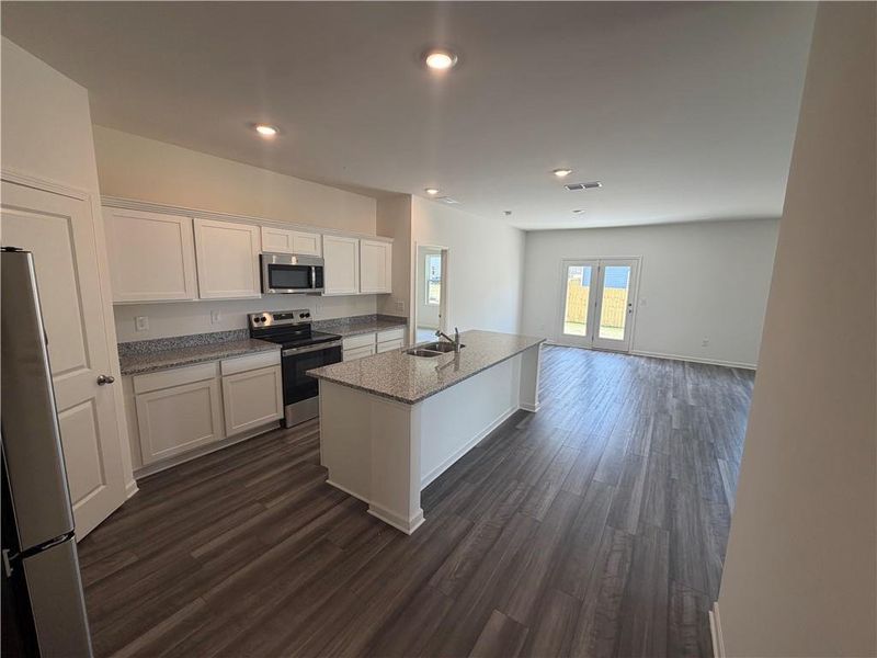 Furnished interior view inside a new home in Mt. Tabor Ridge, Dallas (Image 5).