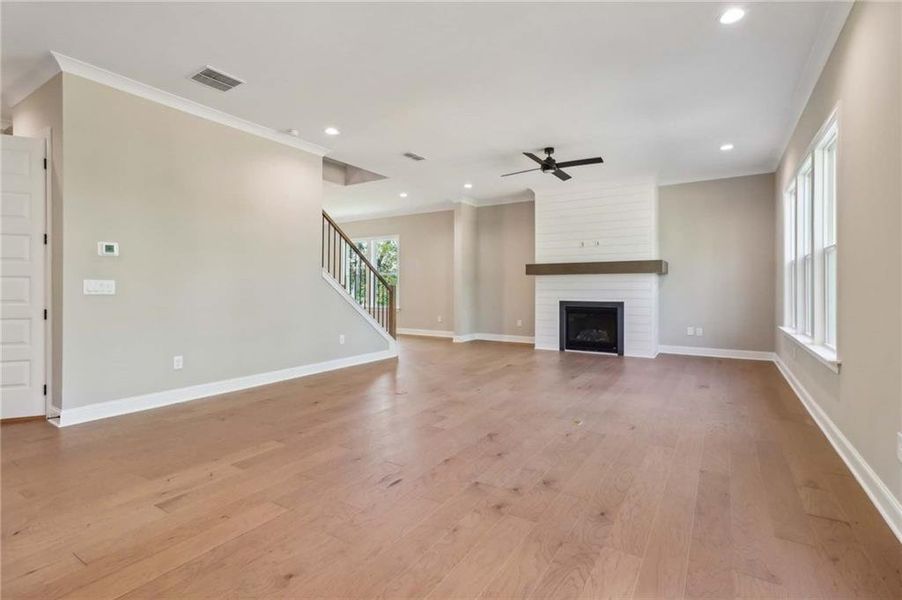 Spacious, unfurnished interior of a new home in , Dawsonville (Image 28).