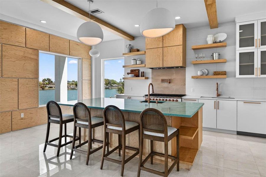 Furnished interior view inside a new home in , Treasure Island (Image 19).