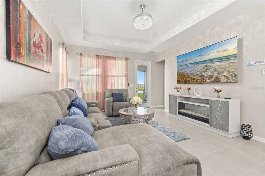 Furnished interior view inside a new home in Lennar at Esplanade, Kissimmee (Image 18). Furnished interior view inside a new home in Lennar at Esplanade, Kissimmee (Image 18).