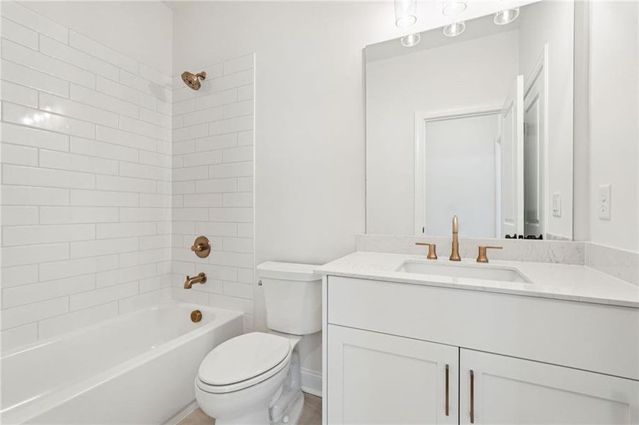 Furnished interior view inside a new home in Promenade at Sawnee Village, Cumming (Image 6).