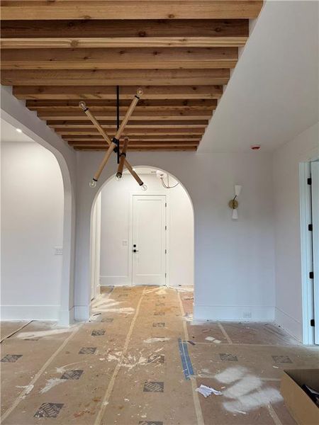 In-progress construction of a new home in Echo at Crabapple, Milton, GA (Image 32). In-progress construction of a new home in Echo at Crabapple, Milton, GA (Image 32).