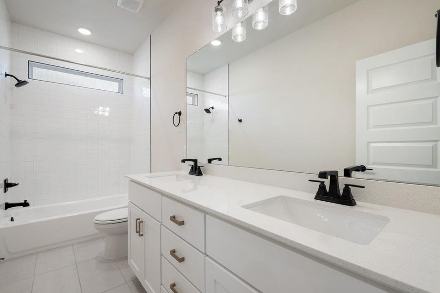 Furnished interior view inside a new home in Arbor Collection at Heritage, Dripping Springs (Image 10).