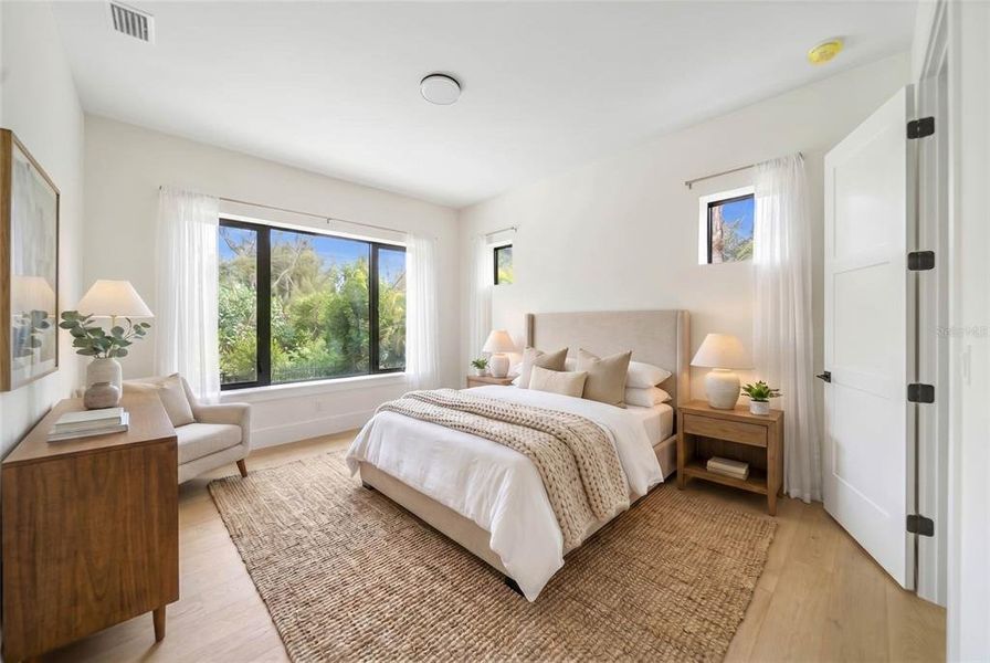 Furnished interior view inside a new home in , Longboat Key (Image 15). Furnished interior view inside a new home in , Longboat Key (Image 15).