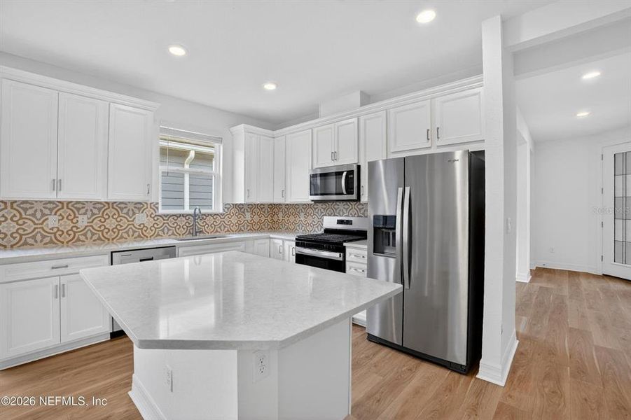 Furnished interior view inside a new home in Del Webb Wildlight, Wildlight (Image 15).