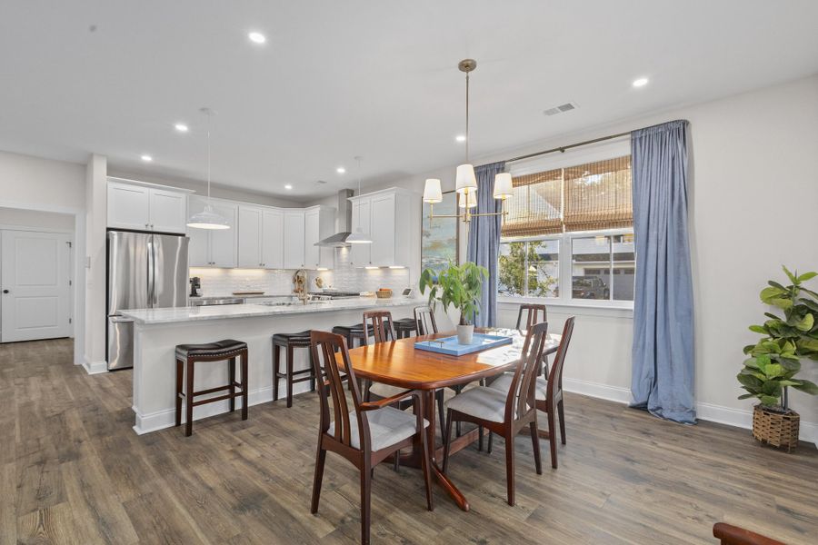 Furnished interior view inside a new home in , Johns Island (Image 33).