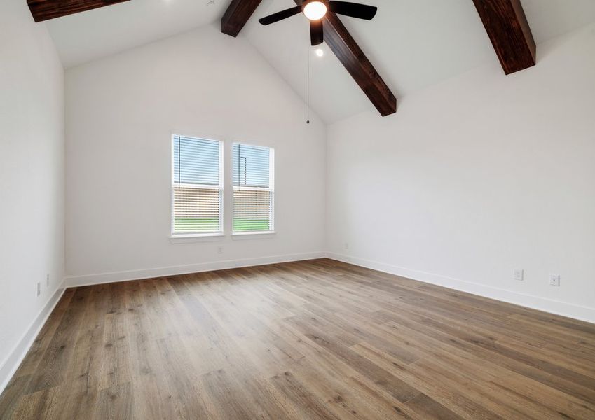 Reax in the incredible primary bedroom