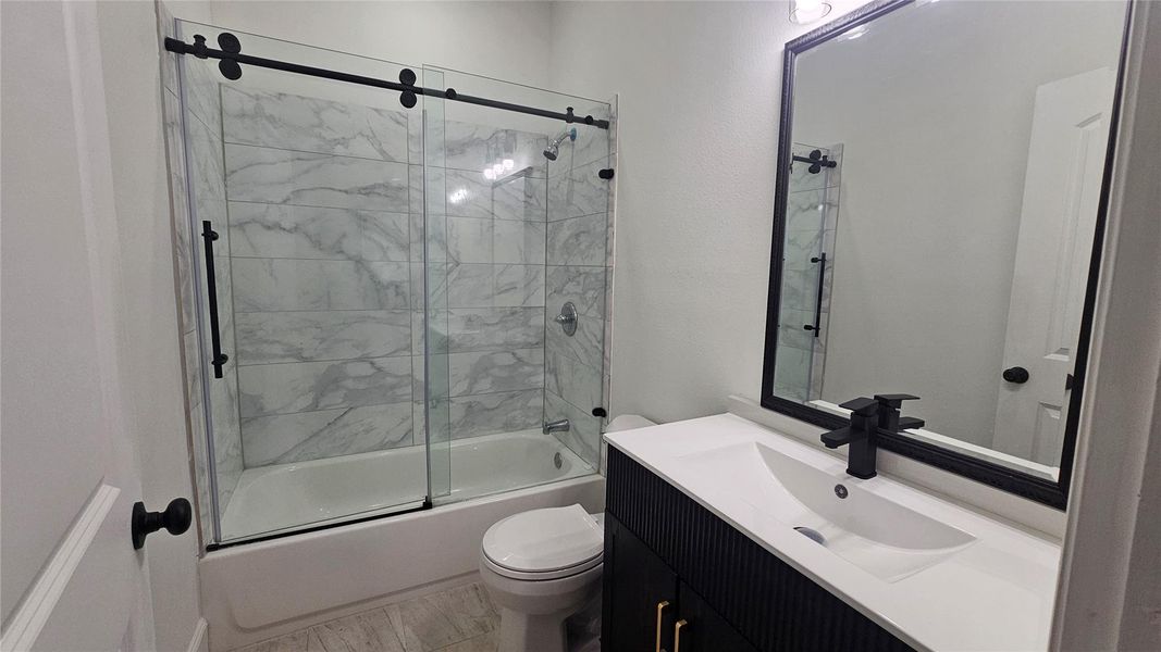 Secondary bathroom