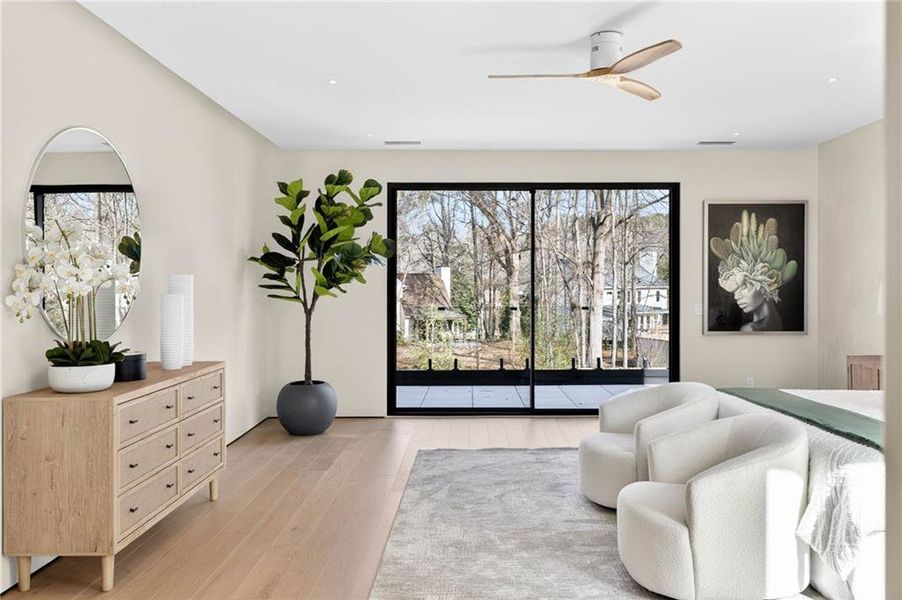 Furnished interior view inside a new home in , Alpharetta (Image 11).