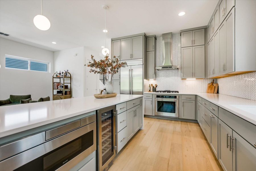 Furnished interior view inside a new home in , Austin (Image 9).