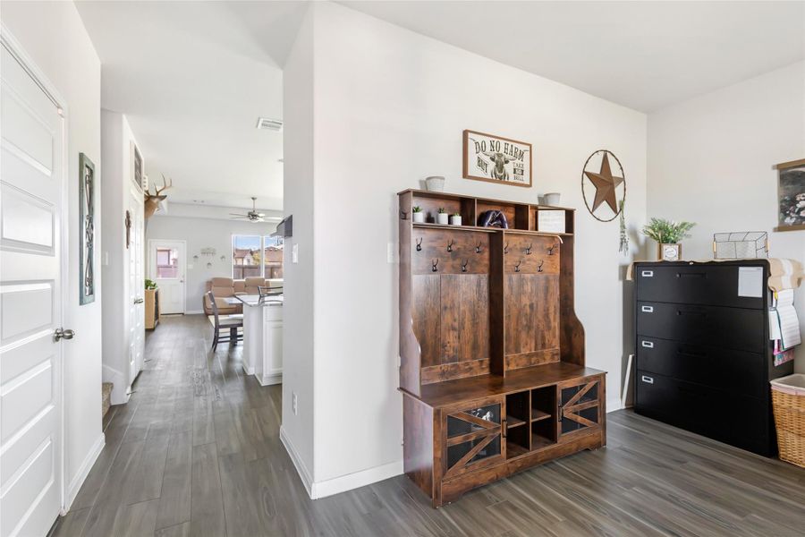 Furnished interior view inside a new home in Granger Pines, Conroe (Image 29).