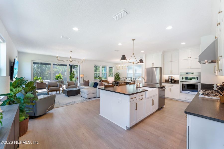 Furnished interior view inside a new home in , Ponte Vedra (Image 5).