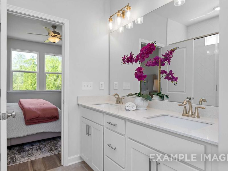 Representative furnished interior of a home built from the The Carter B by Davidson Homes LLC in Wellers Knoll, Lillington (Image 18).