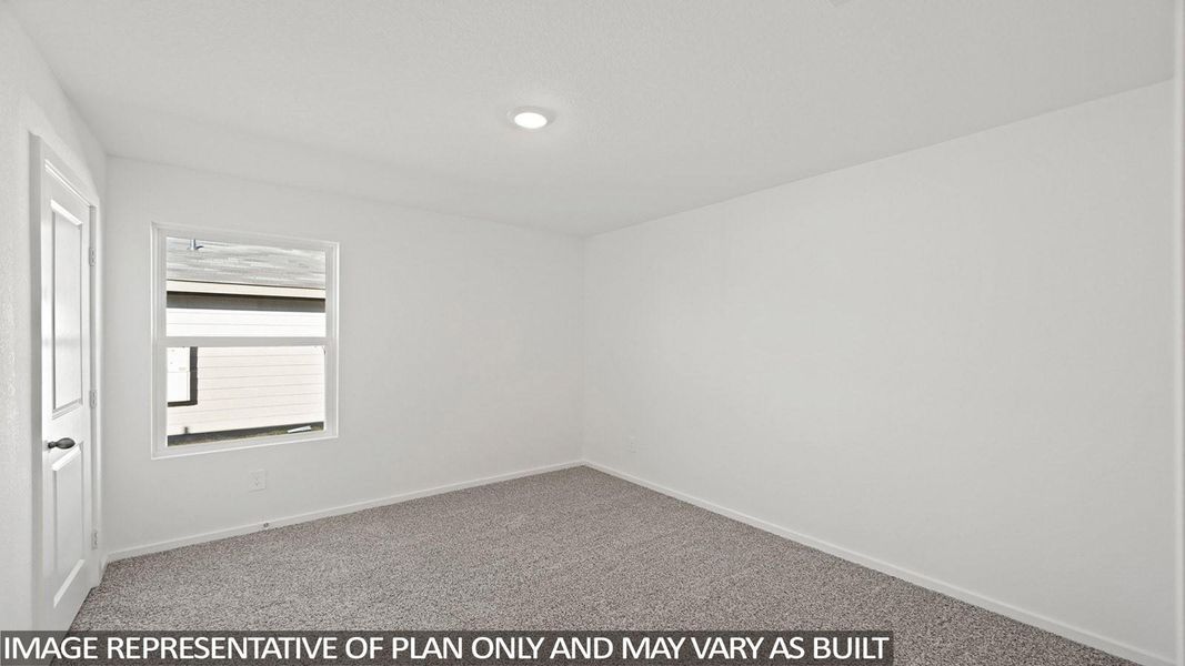 Spacious, unfurnished interior of a new home in The Canopies, Splendora (Image 15).