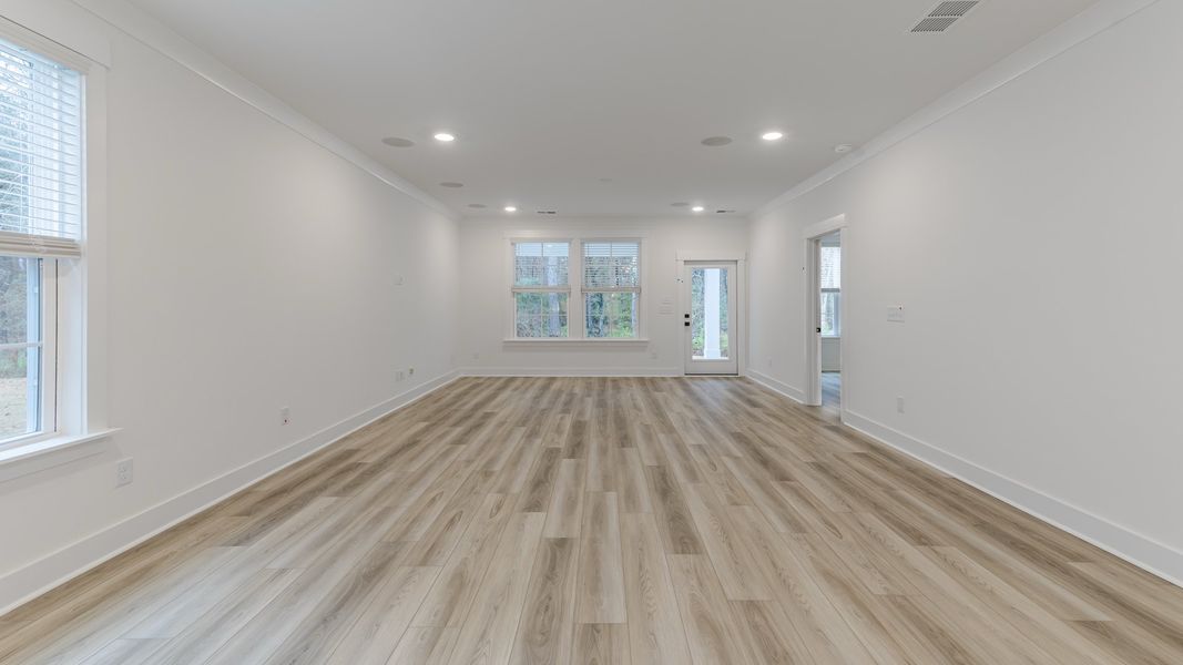 Representative furnished interior of a home built from the Colleton by DRB Homes in Creekside at Andrews, Summerville (Image 16).