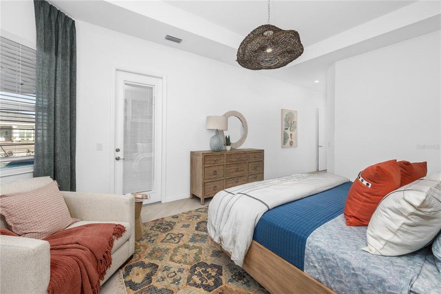 Furnished interior view inside a new home in Calusa Country Club, Lakewood Ranch (Image 23).