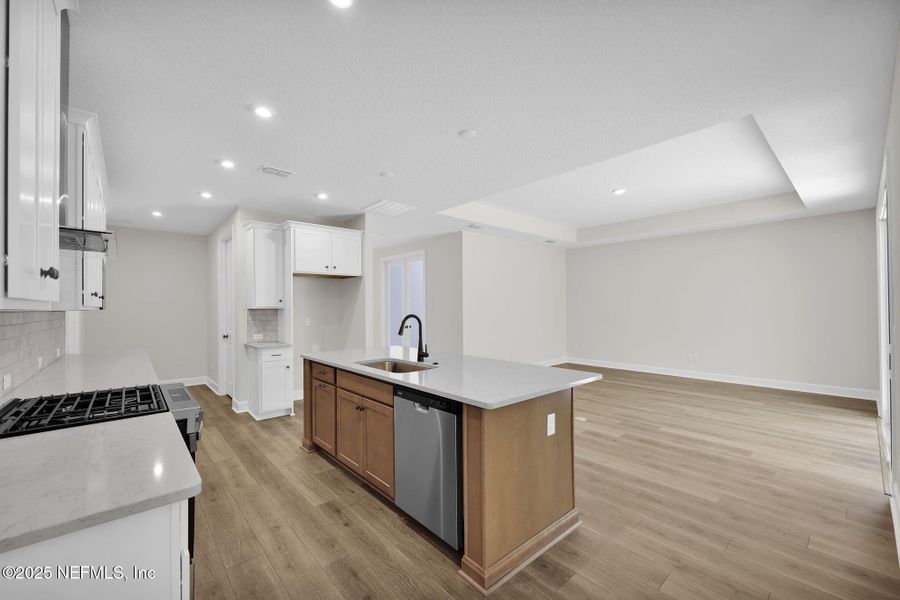 Furnished interior view inside a new home in Trailmark - Phase 10, St. Augustine (Image 6). Furnished interior view inside a new home in Trailmark - Phase 10, St. Augustine (Image 6).