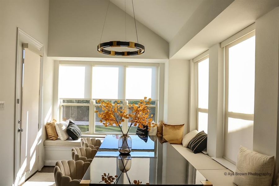 Furnished interior view inside a new home in , Prosper (Image 3). Furnished interior view inside a new home in , Prosper (Image 3).