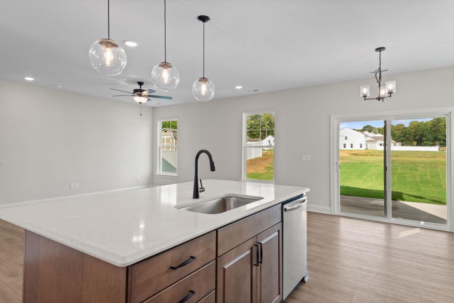 Furnished interior view inside a new home in Hopewell Garden, Winston-Salem (Image 9).