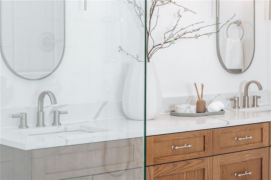 Close-up of interior finishes inside a home in , Atlanta (Image 20).