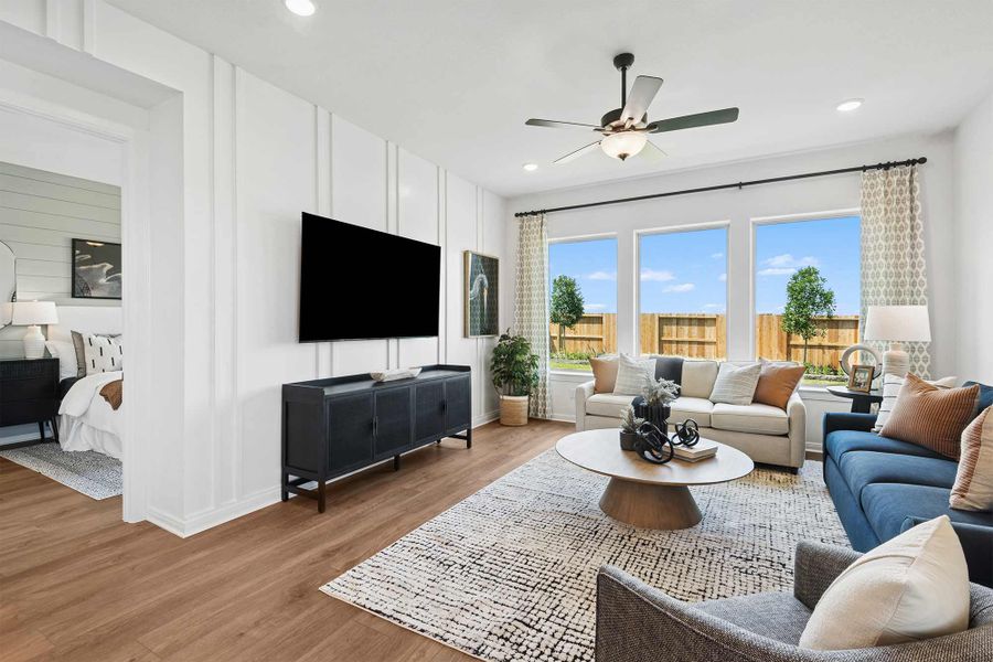 The Myrtle - Family Room The Myrtle - Family Room