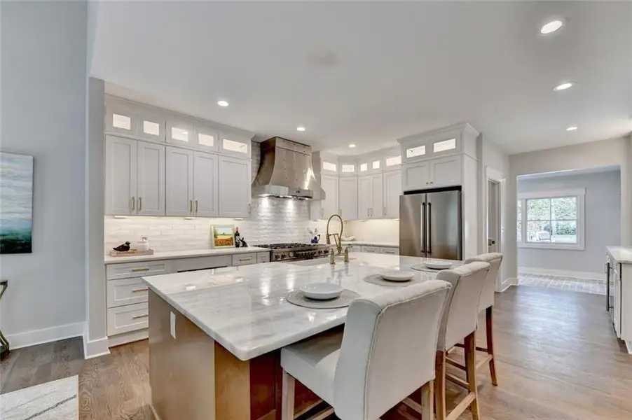 Furnished interior view inside a new home in , Atlanta (Image 9).