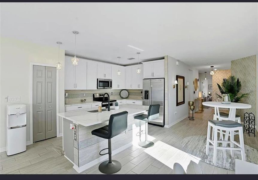 Furnished interior view inside a new home in , Port Charlotte (Image 19). Furnished interior view inside a new home in , Port Charlotte (Image 19).