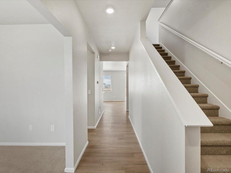 Spacious, unfurnished interior of a new home in Revere at Johnstown, Johnstown (Image 14). Spacious, unfurnished interior of a new home in Revere at Johnstown, Johnstown (Image 14).