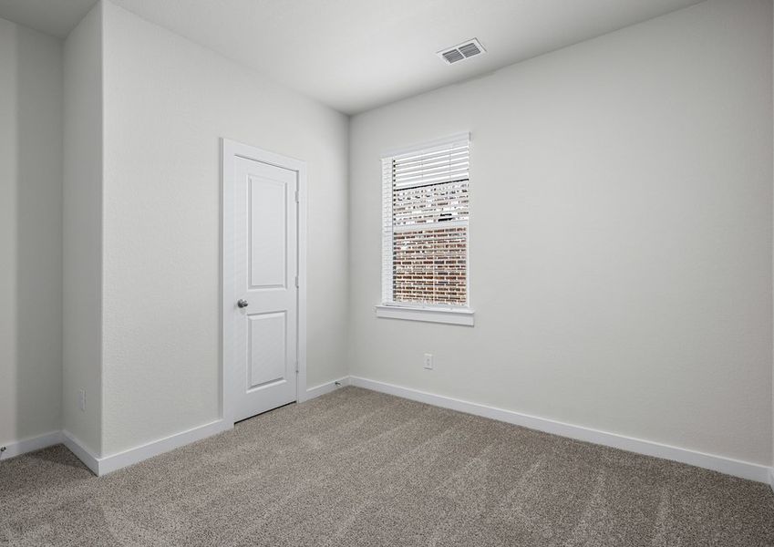 The secondary bedrooms are the perfect space for children's bedrooms and guest rooms.