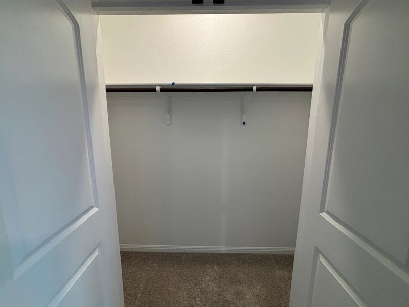Primary closet Primary closet