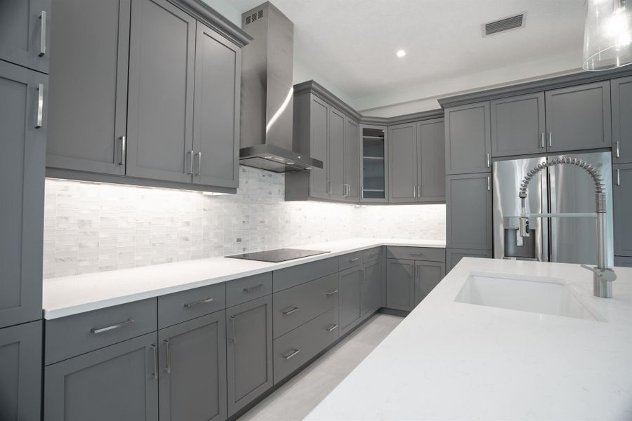 Furnished interior view inside a new home in , Port St. Lucie (Image 8).