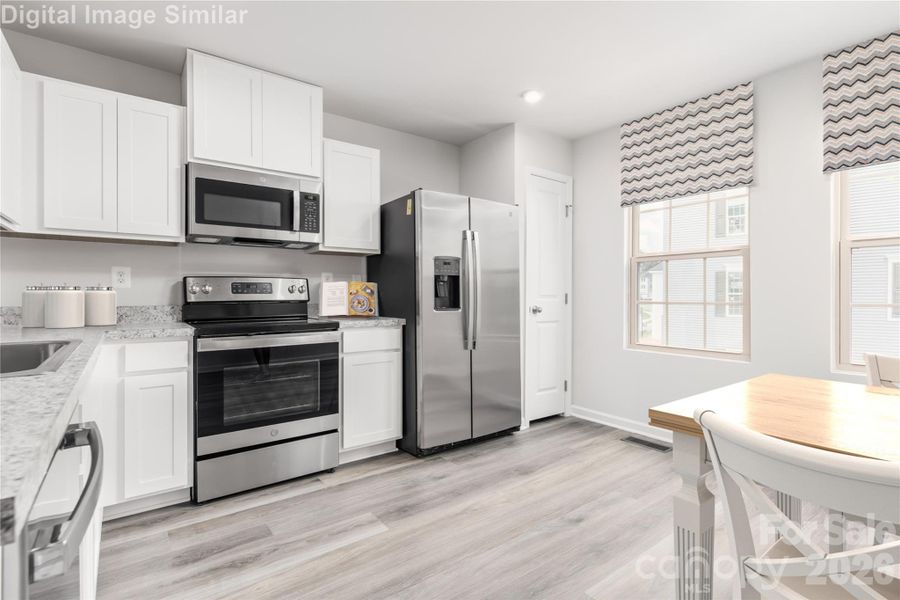 Building new lets you choose cabinets, countertops, flooring and more.  Create a home that is uniquely yours.