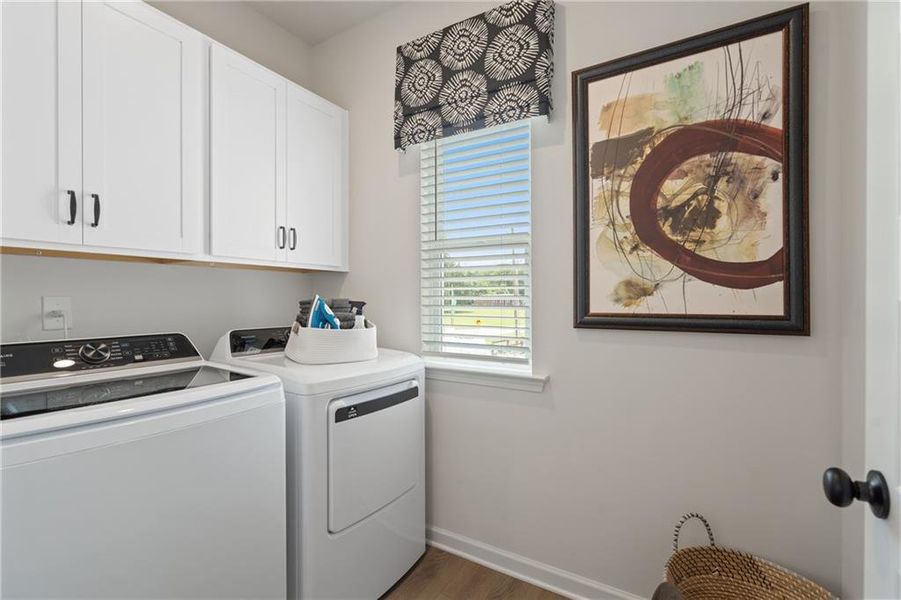 Furnished interior view inside a new home in Chestnut Creek Crossing, Collegedale (Image 35).