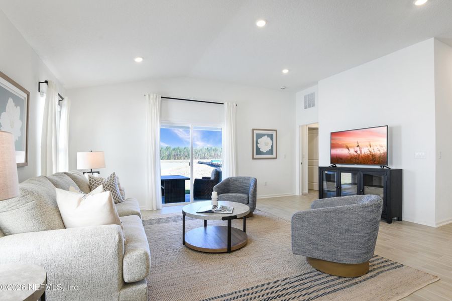 Furnished interior view inside a new home in , Orange Park (Image 14).