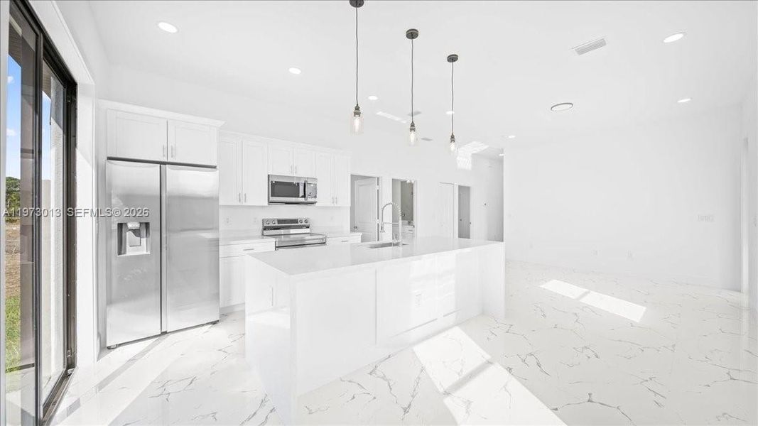 Furnished interior view inside a new home in , Lehigh Acres (Image 11).