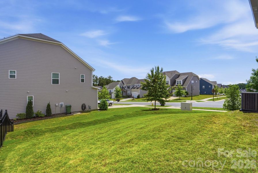 Exterior details and patio area of a home in , Charlotte (Image 3).
