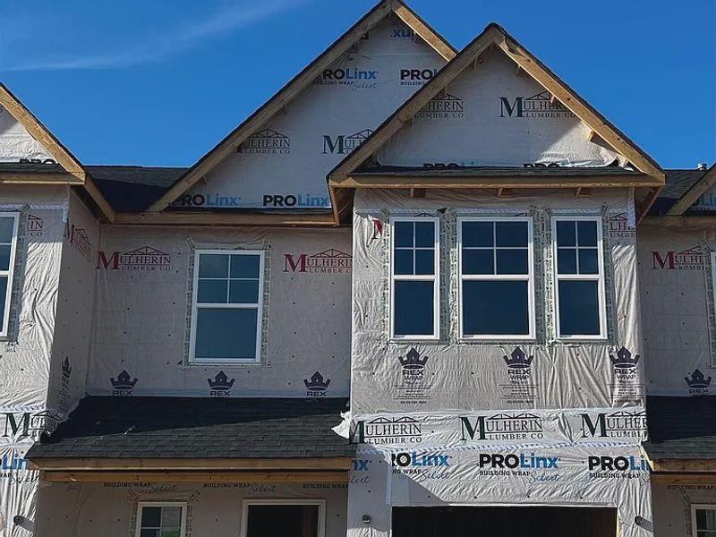 In-progress construction of a new home in Percival Village, Columbia, SC (Image 35).