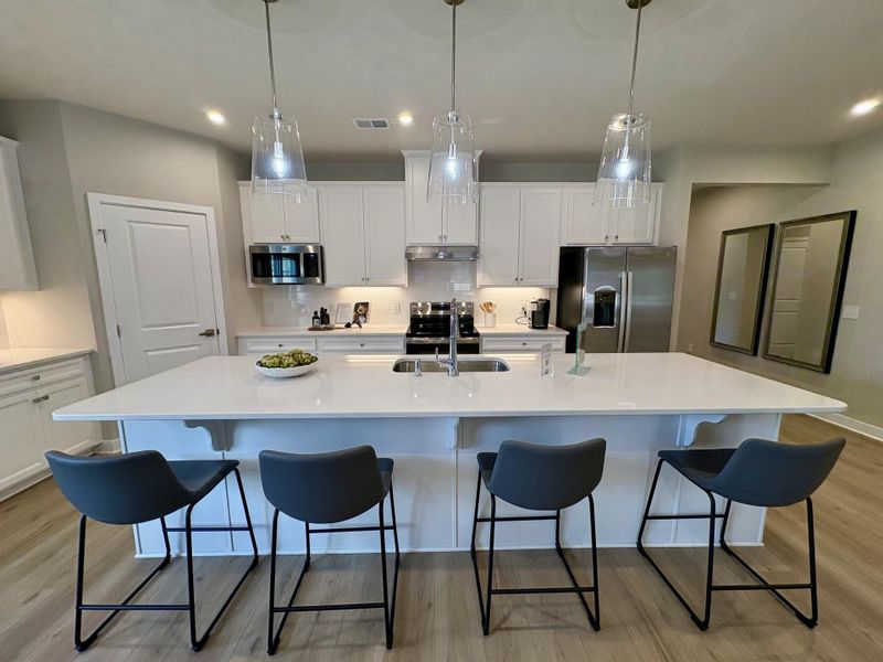 Furnished interior view inside a new home in Cainhoy Preserve, Huger (Image 18).