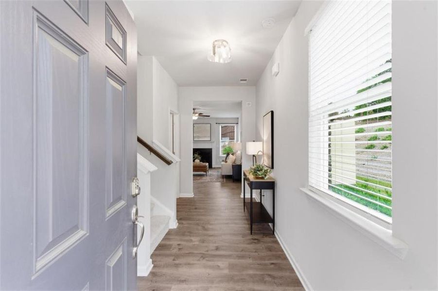 Furnished interior view inside a new home in Park Center Pointe, Mableton (Image 5).