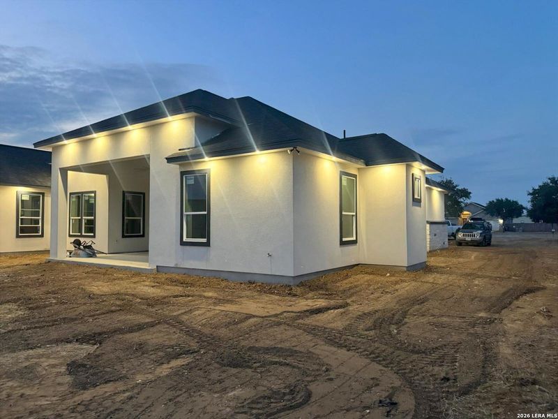 Exterior details and patio area of a home in , Lytle (Image 23). Exterior details and patio area of a home in , Lytle (Image 23).