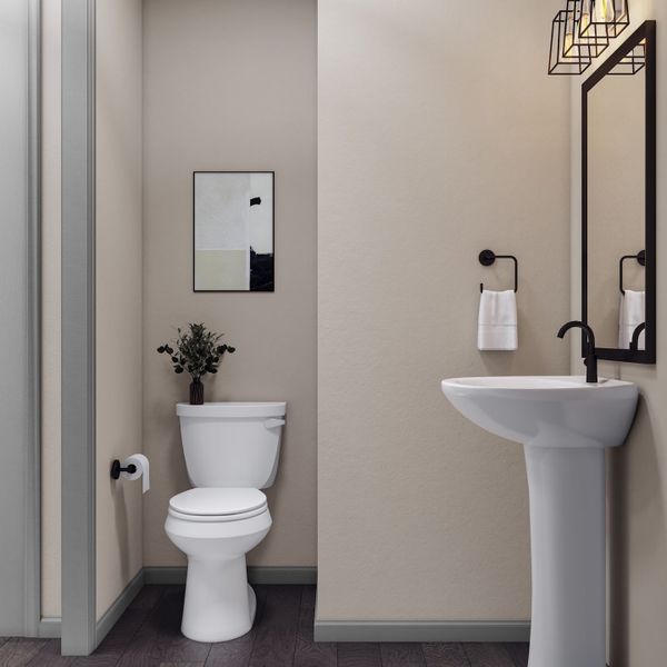 Representative furnished interior of a home built from the 4 by Tri Pointe Homes in Sugar Mill Village, Longmont (Image 39).