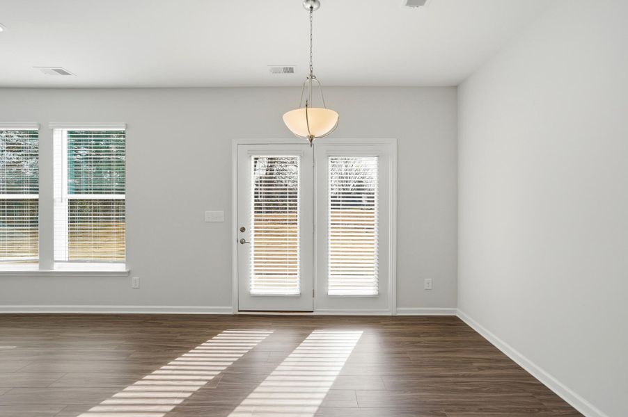Spacious, unfurnished interior of a new home in Villas at Prestwick, Mooresville (Image 30). Spacious, unfurnished interior of a new home in Villas at Prestwick, Mooresville (Image 30).
