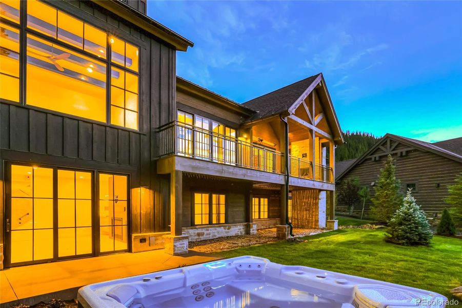 Front exterior of a new home in , Keystone, CO, highlighting curb appeal (Image 26).