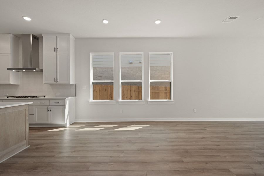 Spacious, unfurnished interior of a new home in Lariat, Liberty Hill (Image 28). Spacious, unfurnished interior of a new home in Lariat, Liberty Hill (Image 28).