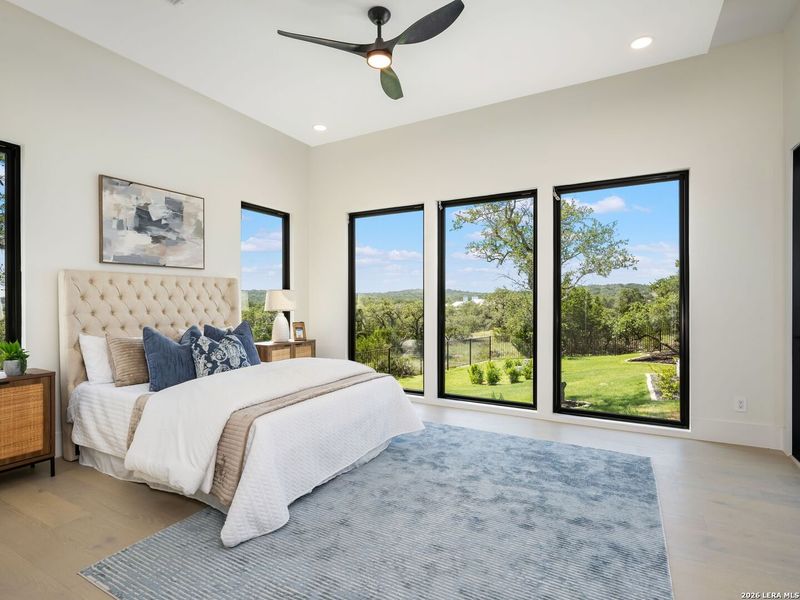 Furnished interior view inside a new home in , Boerne (Image 13).