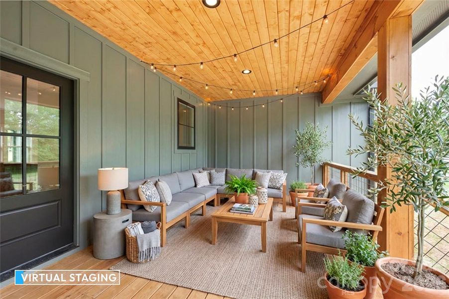 Virtual staging