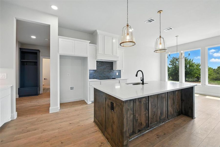 Furnished interior view inside a new home in , Weatherford (Image 11).