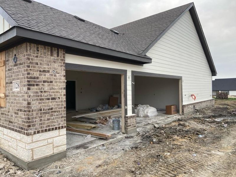 In-progress construction of a new home in Hillview Addition, Decatur, TX (Image 4).